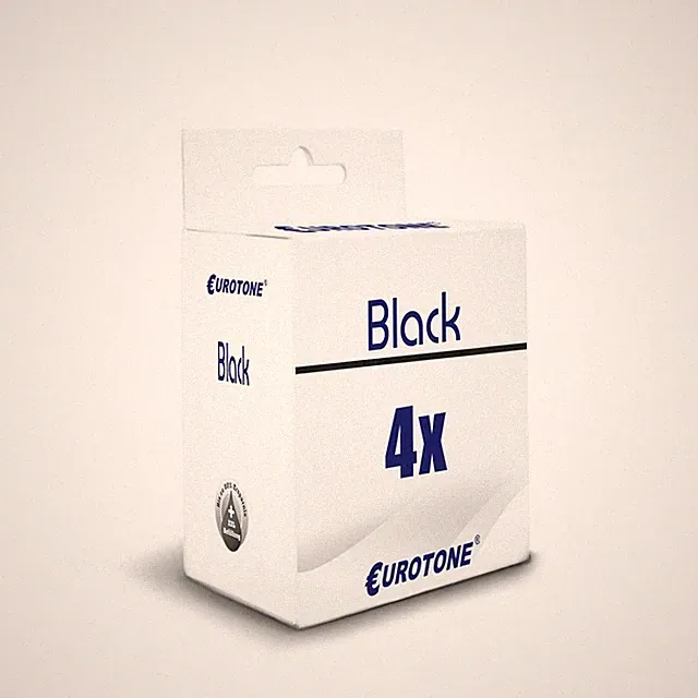 4x Europcart cartridge alternative for Epson EcoTank 3151 EcoTank 3310 approx. 70 ml