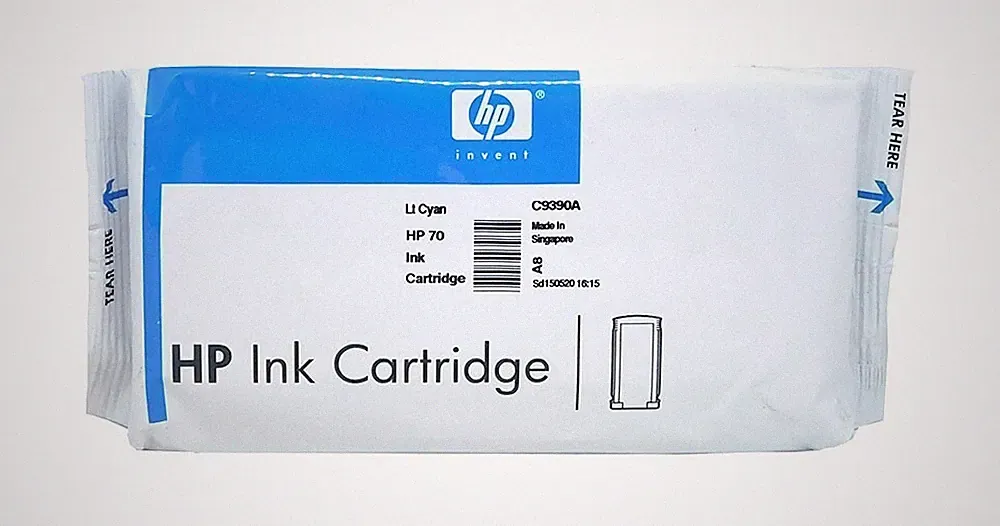 HP 70/C9390A Light Cyan 130ml DesignJet Ink Cartridge